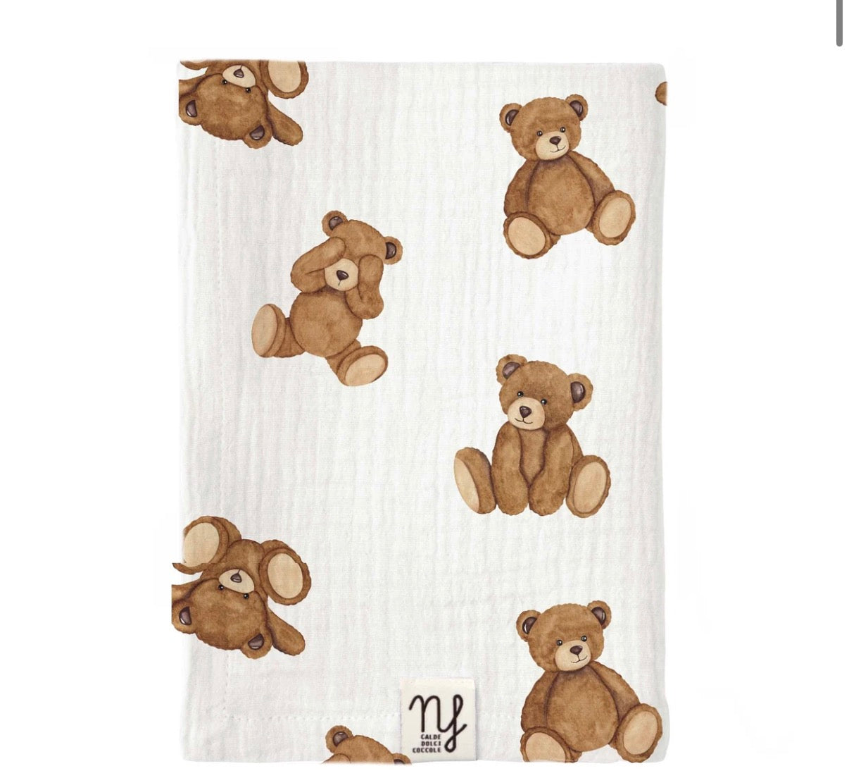 Mussola cotone Teddy