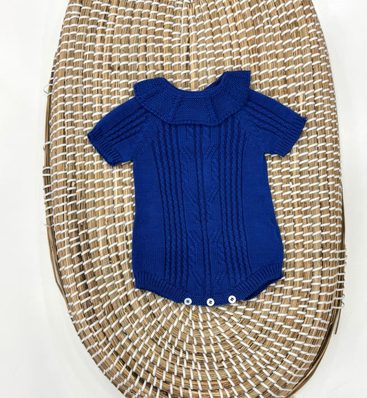 Pagliaccetto Treccia Blu