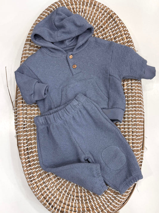 Tuta completa garzata-felpata