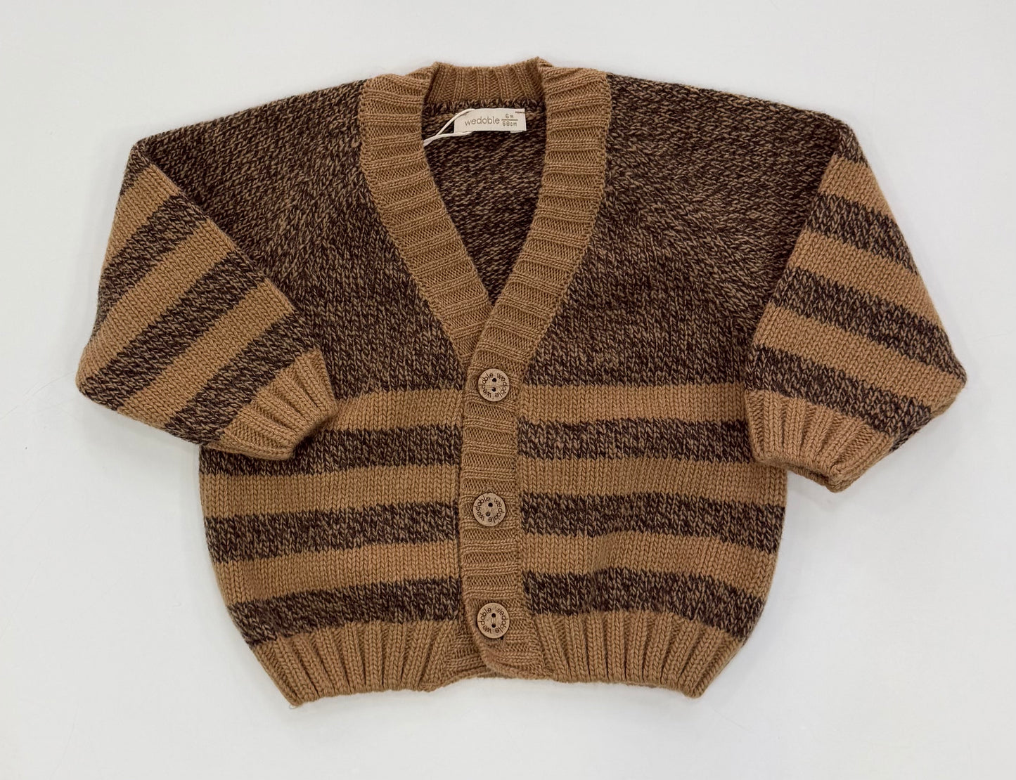 Cardigan wedoble bi-color