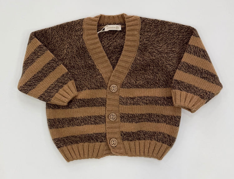 Cardigan wedoble bi-color