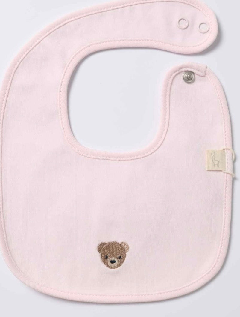 Bavetta babygi orsetto rosa