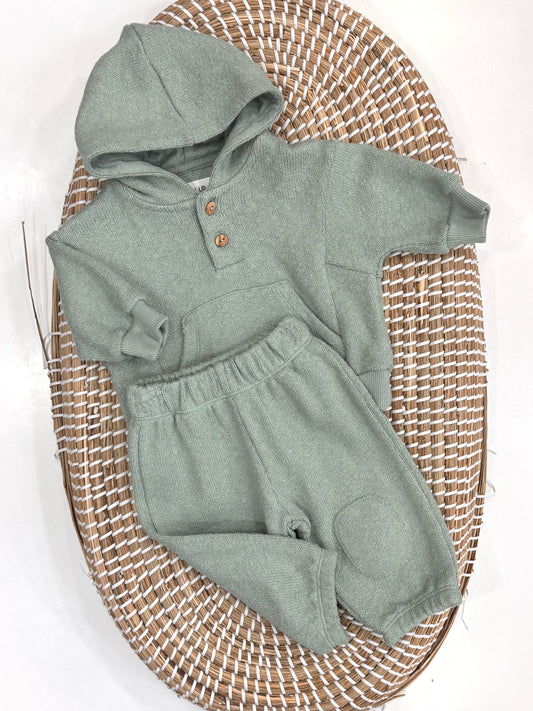 Tuta completa garzata-felpata