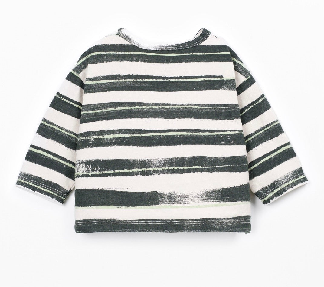 T-shirt a righe PlayUp