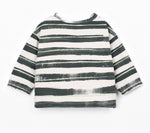 T-shirt a righe PlayUp