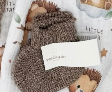 Babbucce wedoble nocciola