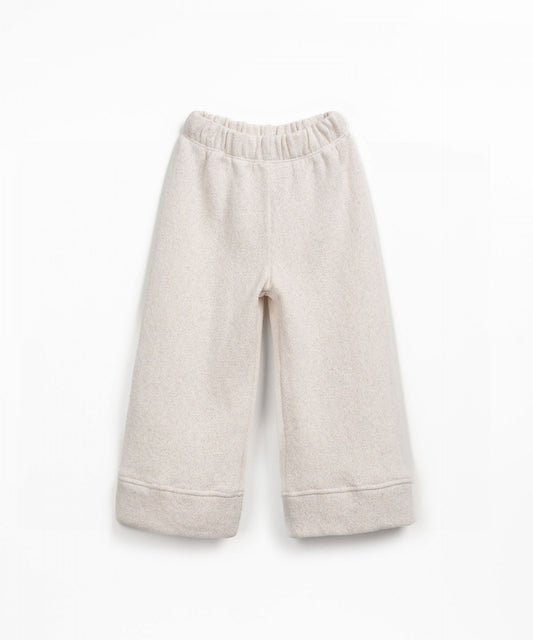 Pantaloni in maglia con vita elasticizzata