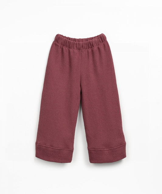Pantaloni in maglia con vita elasticizzata