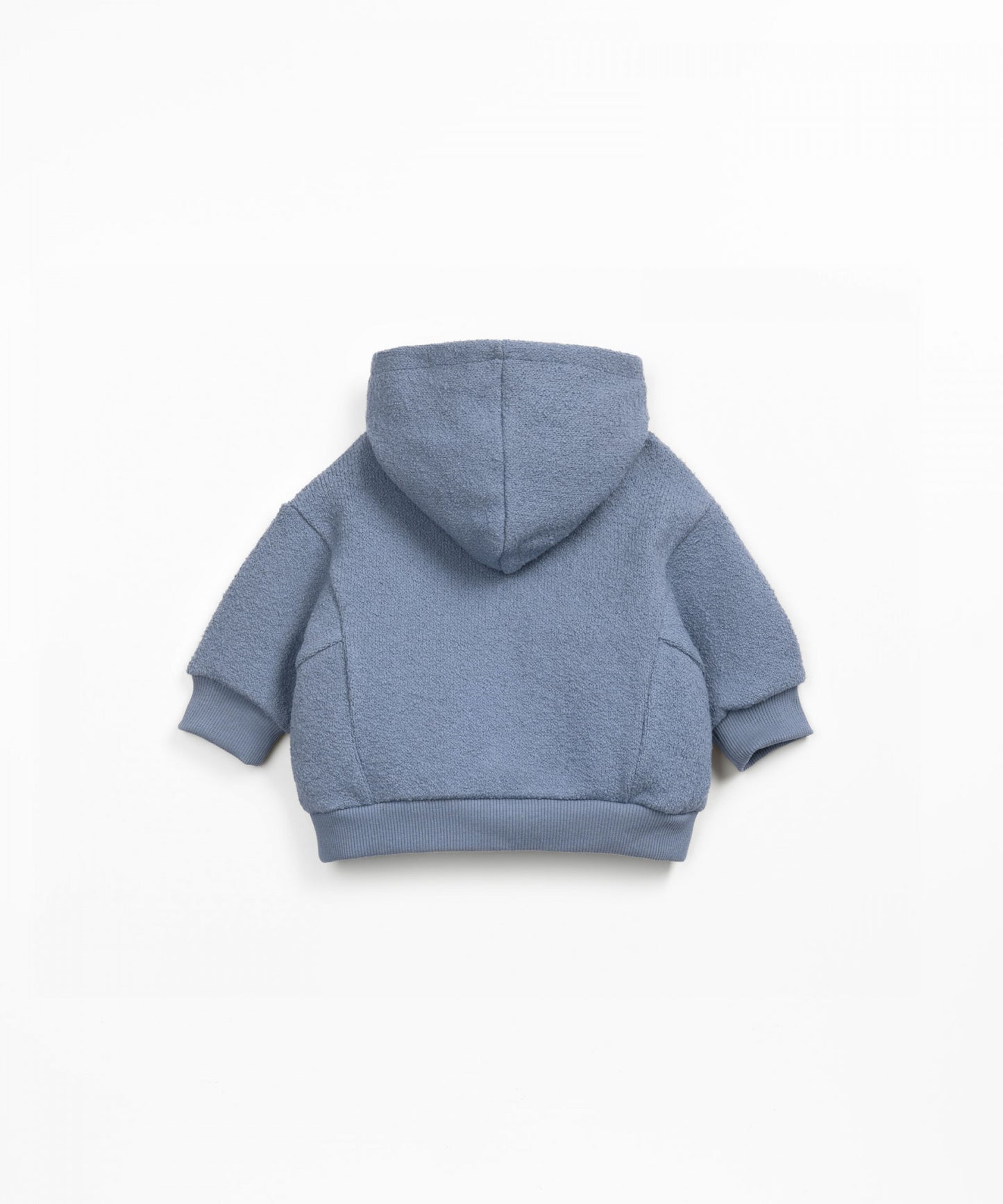Felpa in maglia con cappuccio