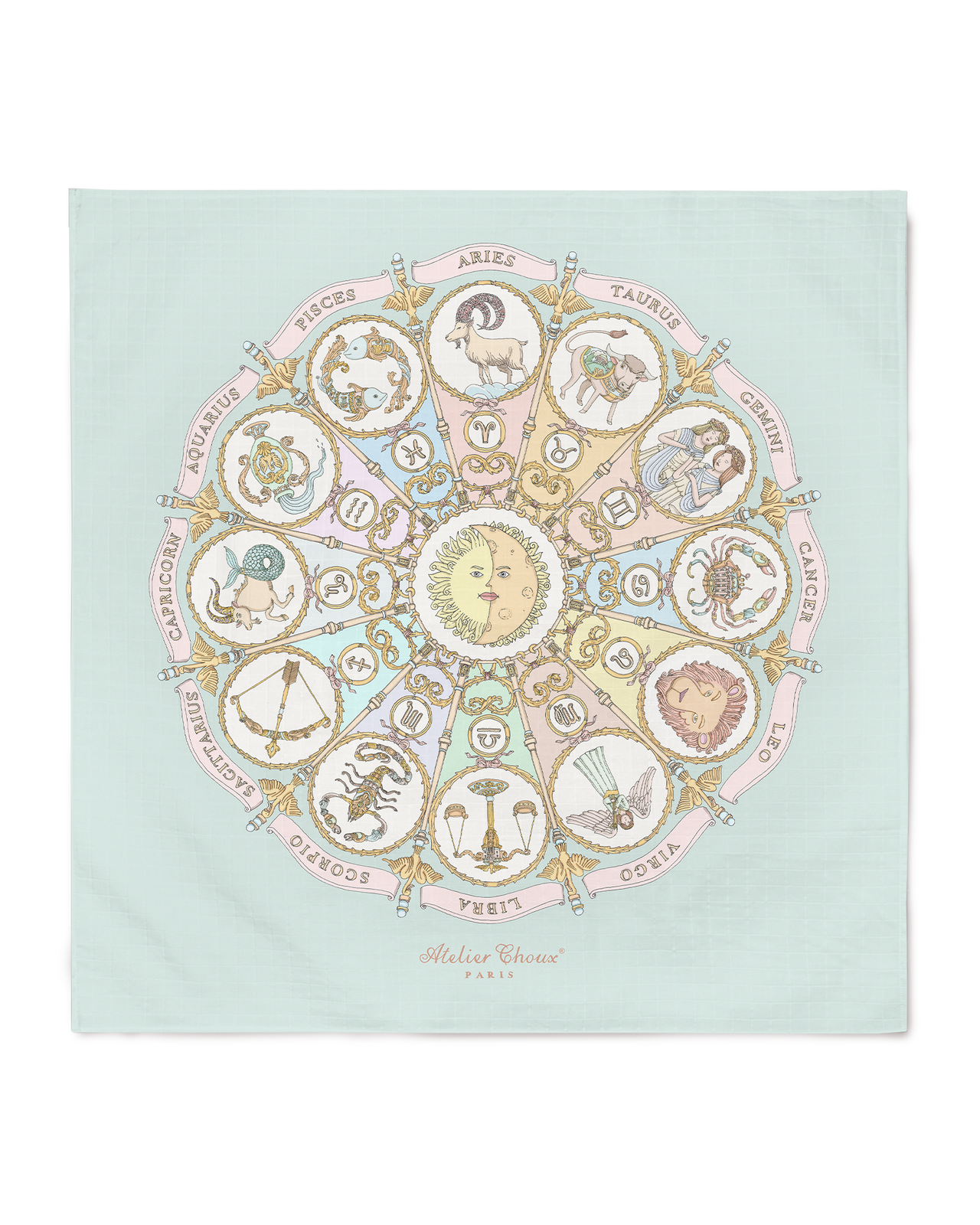 Mussola zodiaco cielo