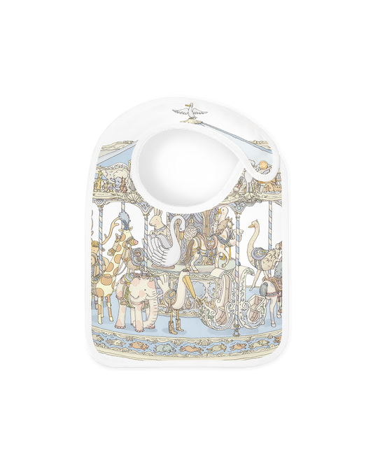 BAVAGLINO IN RASO CAROUSEL BLUE