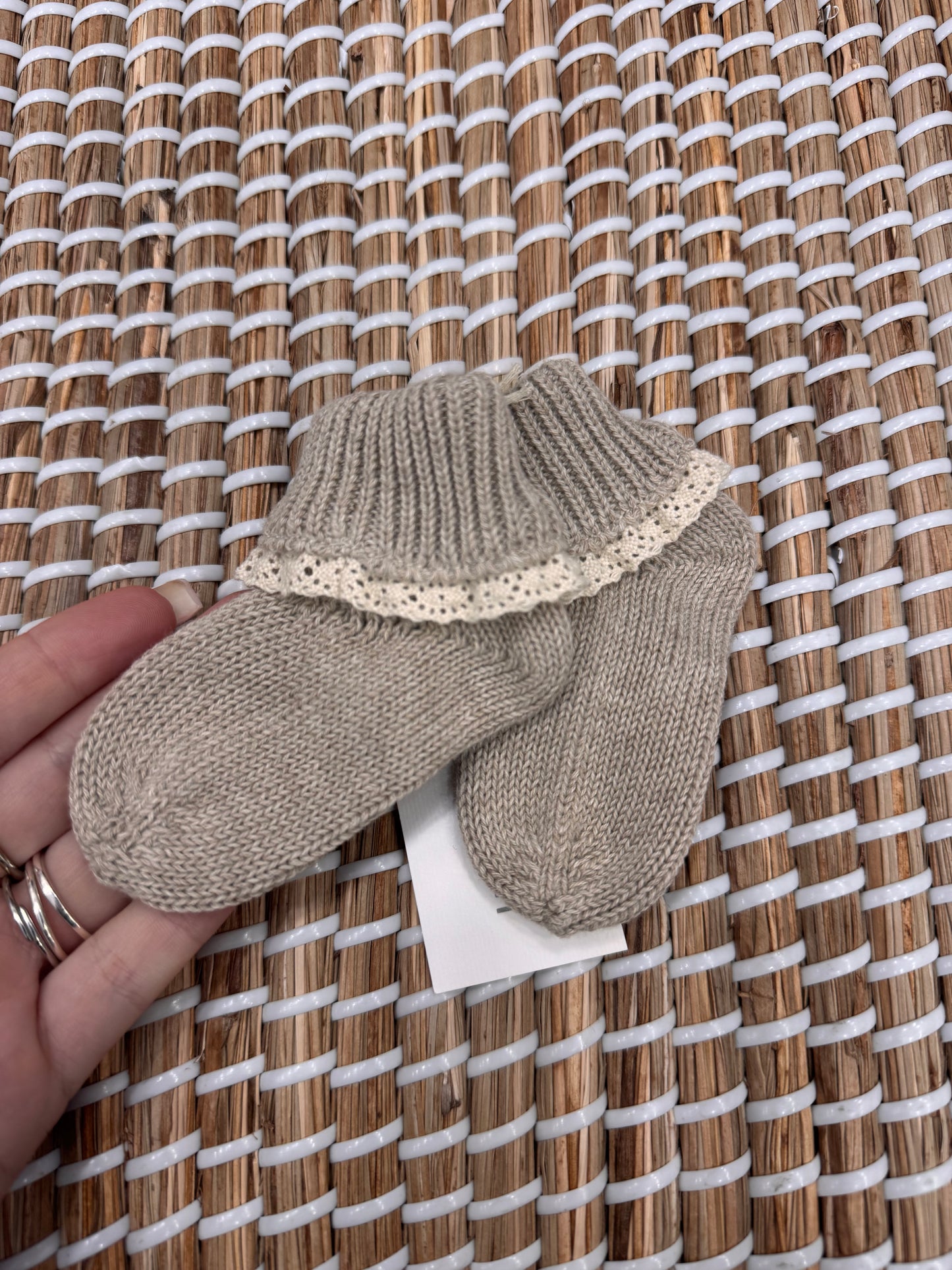 Calzini li&me merletto