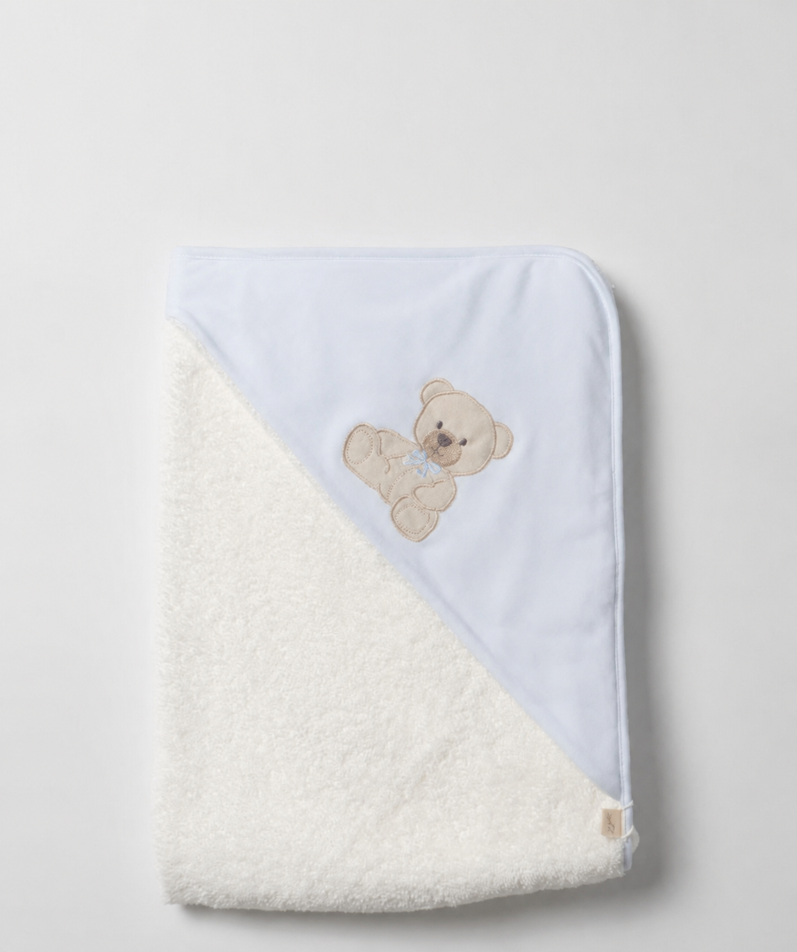 Accappatoio Teddy celeste