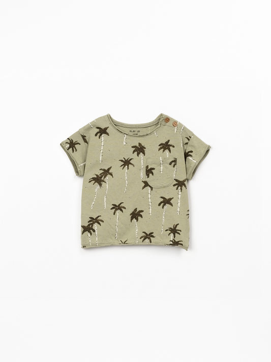 T-shirt con apertura sulla spalla
