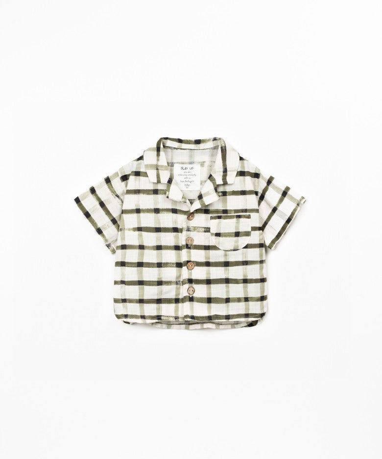 Camicia quadri verde