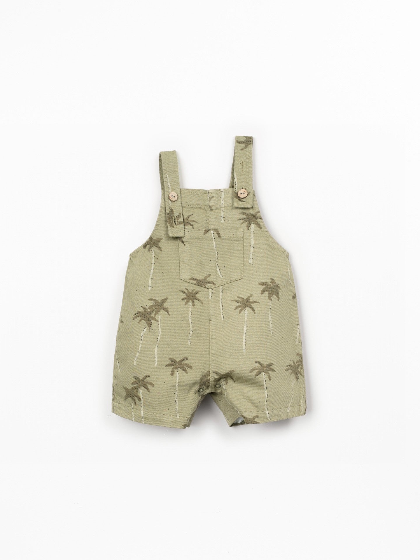 Salopette denim palme